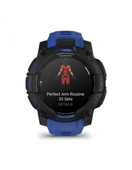 Garmin Instinct 3 Smartwatch 45mm GPS Pulsómetro SpO2 Resistente Agua Negro Azul