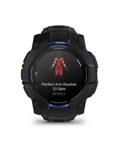 Garmin Instinct 3 50mm GPS Resistente Agua SpO2 Pulsómetro Negro Azul