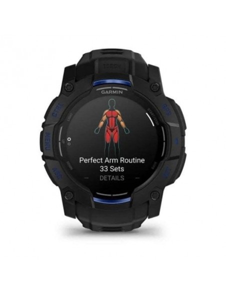 Garmin Instinct 3 50mm GPS Resistente Agua SpO2 Pulsómetro Negro Azul