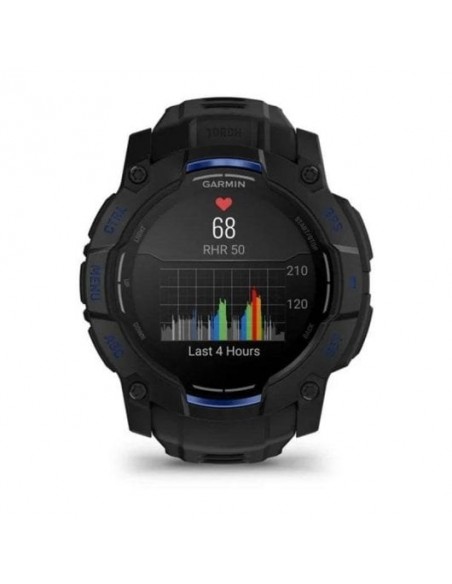 Garmin Instinct 3 50mm GPS Resistente Agua SpO2 Pulsómetro Negro Azul