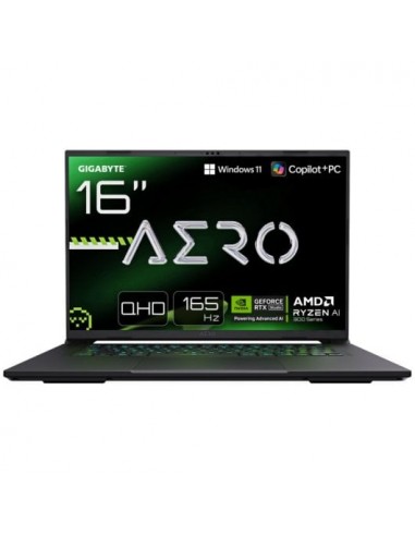 Gigabyte AERO X16 1VH93ESC94AH AMD Ryzen AI 7-350/ 16GB/ 1TB SSD/ RTX 5060/ 16" W11 Portátil