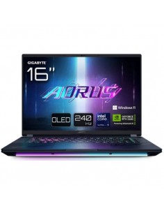 Gigabyte AORUS Master 16 OLED BYHC5ESE64SP Intel Core Ultra 9-275HX/ 32GB/ 1TB SSD / RTX 5080/ 16" W11P Portátil Gaming