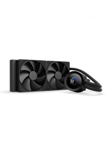 NZXT Kraken Plus Refrigeración Líquida 240mm, 2 Ventiladores Display TFT Negra