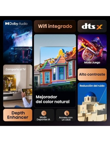 Hisense 32A4Q 32" LED HD Dolby DTS HD Televisor