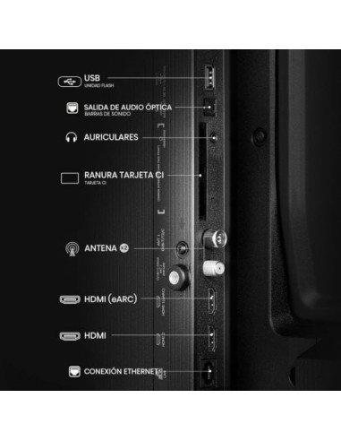 Hisense 32A4Q 32" LED HD Dolby DTS HD Televisor