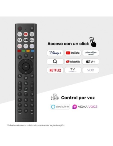 Hisense 85A6Q 85" LED 4K UltraHD HDR10+ Dolby Audio Televisor