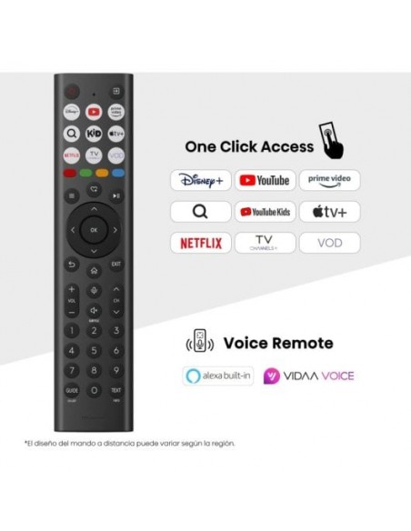 Hisense 43A6Q 43" LED 4K UltraHD HDR10+ Dolby Audio Televisor