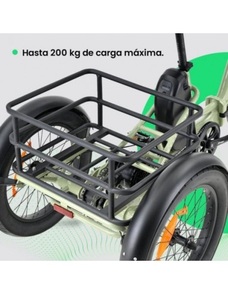 Youin Dover BK6000 Triciclo Eléctrico Plegable Aluminio 250W