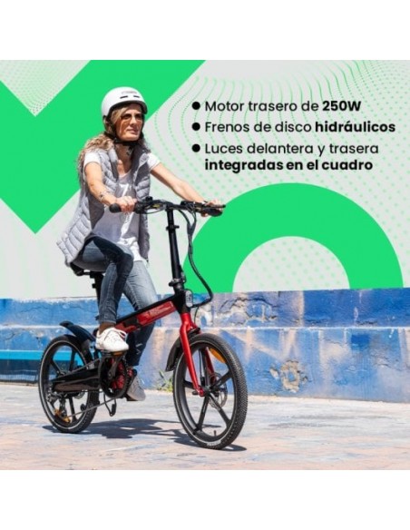Youin Oslo BK1900 Bicicleta Eléctrica Carbono 250W Plegable