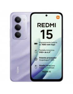 Xiaomi Redmi 15 6/128GB Púrpura Smartphone