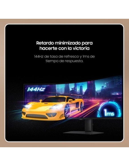 Samsung Odyssey G9 49" LED VA UltraWide DQHD 144Hz HDR600 Monitor Curvo Gaming