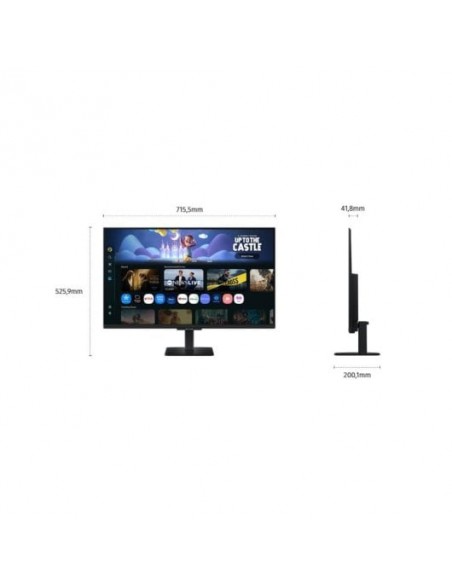 Samsung Smart M5 32" VA FullHD HDR10 Altavoces SmartTV WiFi Bluetooth Monitor