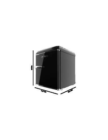 Cecotec Bolero CoolMarket TT Origin 45 Black E Mini Frigorífico Retro Sobremesa 45L