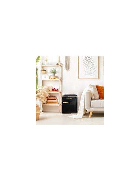 Cecotec Bolero CoolMarket TT Origin 45 Black E Mini Frigorífico Retro Sobremesa 45L