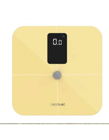 Cecotec Surface Precision 10400 Smart Healthy Vision Yellow. Báscula de Baño Inteligente