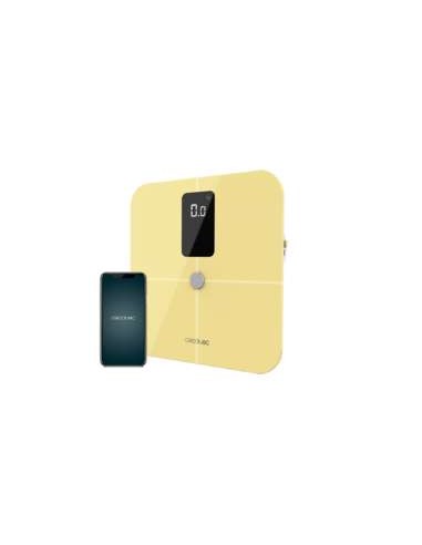 Cecotec Surface Precision 10400 Smart Healthy Vision Yellow. Báscula de Baño Inteligente