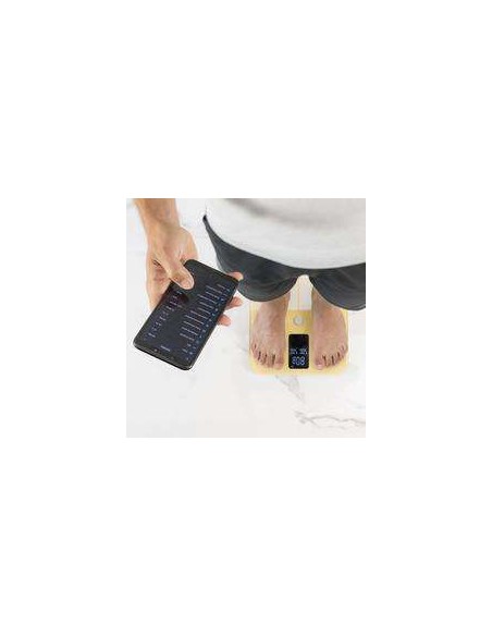 Cecotec Surface Precision 10400 Smart Healthy Vision Yellow. Báscula de Baño Inteligente