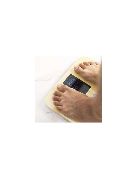 Cecotec Surface Precision 10400 Smart Healthy Vision Yellow. Báscula de Baño Inteligente