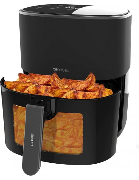 Cecotec Cecofry Fantastik Window 6500 Freidora Dietética Digital 6.5L, 1700W
