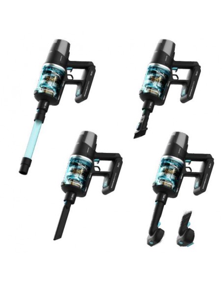 Cecotec Conga Rockstar RX50 Pet Flex Aspirador Escoba sin Cables sin Bolsa, Incluye Cepillo para Animales