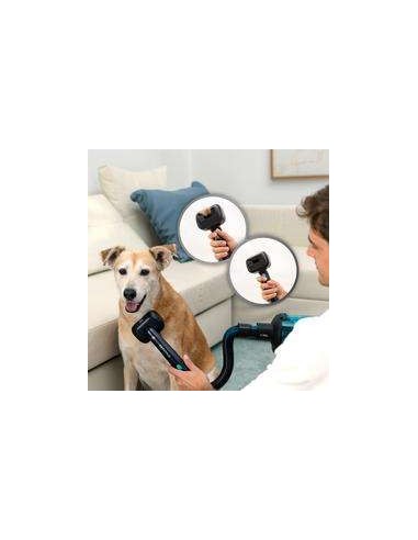 Cecotec Conga Rockstar RX50 Pet Flex Aspirador Escoba sin Cables sin Bolsa, Incluye Cepillo para Animales