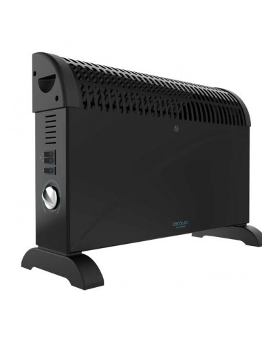 Cecotec Ready Warm 6500 Turbo Convection Convector con Pies de 2000W, Temostato Regulable