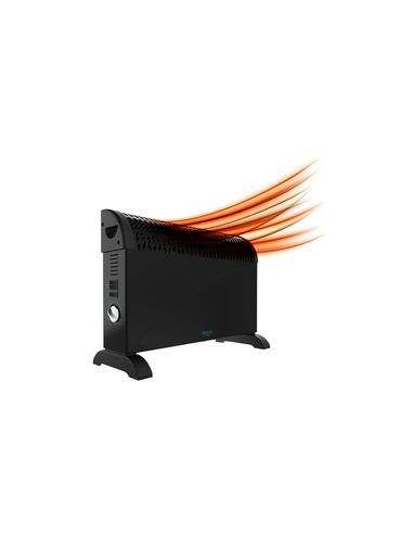 Cecotec Ready Warm 6500 Turbo Convection Convector con Pies de 2000W, Temostato Regulable