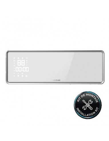 Cecotec ReadyWarm 5350 Power Box Ceramic Connected Calefactor Cerámico de Pared 2000W, WiFi, Mando a Distancia