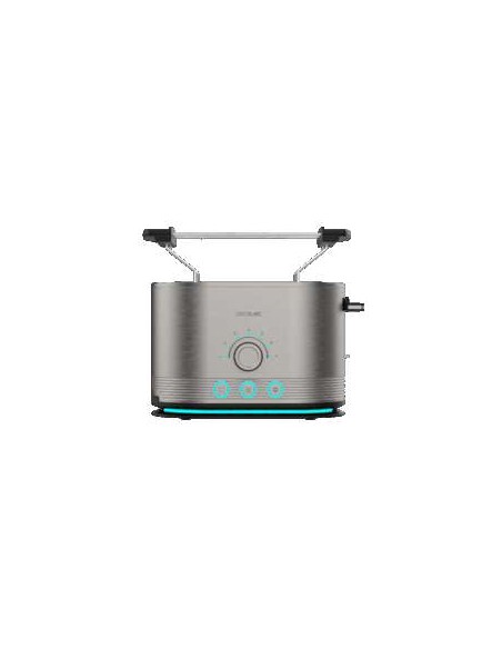 Cecotec Shine&Toast Double Tostador Vertical de Acero con Doble Ranura