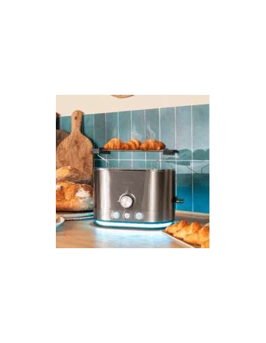 Cecotec Shine&Toast Double Tostador Vertical de Acero con Doble Ranura