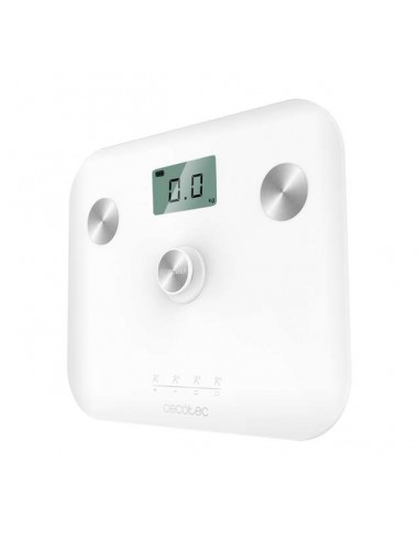 Cecotec Surface Precision EcoPower 10100 Full Healthy White. Báscula de Baño con Pulsador