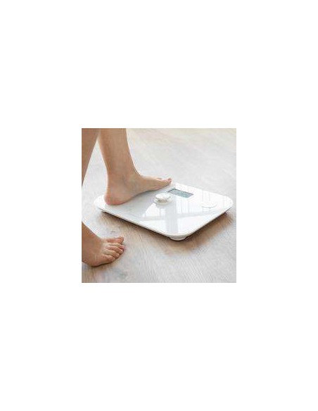 Cecotec Surface Precision EcoPower 10100 Full Healthy White. Báscula de Baño con Pulsador