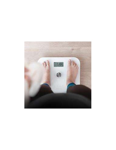 Cecotec Surface Precision EcoPower 10100 Full Healthy White. Báscula de Baño con Pulsador