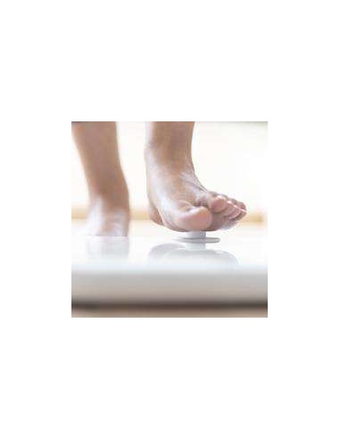 Cecotec Surface Precision EcoPower 10100 Full Healthy White. Báscula de Baño con Pulsador