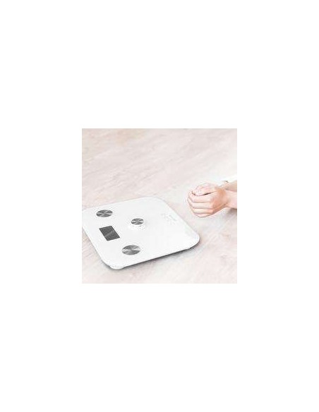 Cecotec Surface Precision EcoPower 10100 Full Healthy White. Báscula de Baño con Pulsador
