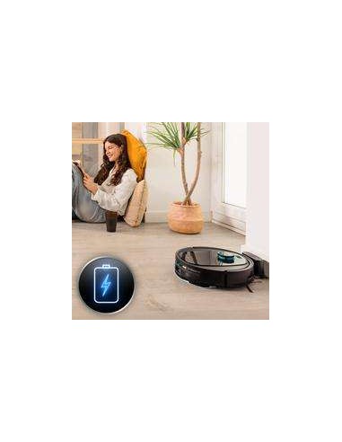 Cecotec Conga 7690 Immortal Max M Robot Aspirador 4en1 con Tecnología de Navegación Láser