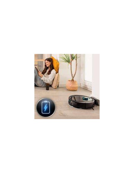 Cecotec Conga 7690 Immortal Max M Robot Aspirador 4en1 con Tecnología de Navegación Láser