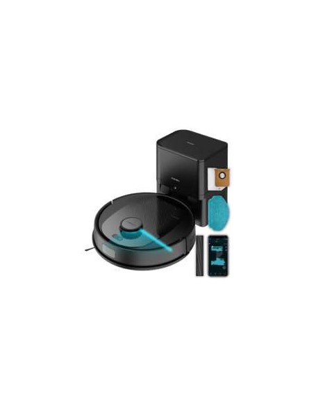 Cecotec Conga 7690 Immortal Max Home M Robot Aspirador 4en1 Navegación Láser con Base de Autovaciado