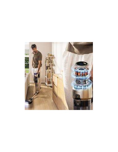 Cecotec Conga Rockstar RX90 AI AquaPet Flex Aspirador Vertical con Cepillo HairLess Antienredos