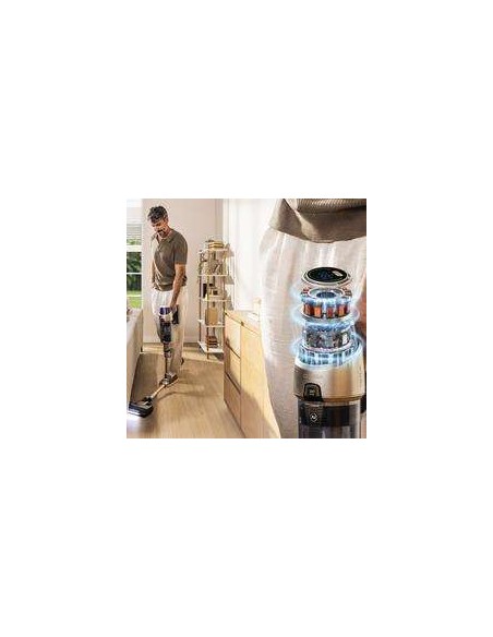 Cecotec Conga Rockstar RX90 AI AquaPet Flex Aspirador Vertical con Cepillo HairLess Antienredos