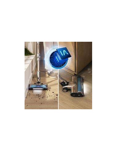 Cecotec Conga Rockstar RX90 AI AquaPet Flex Aspirador Vertical con Cepillo HairLess Antienredos