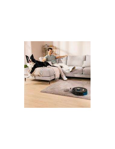 Cecotec Conga M100 Spin AI Robot Aspirador con Mopas Giratorias Elevables. Inteligencia Artificial