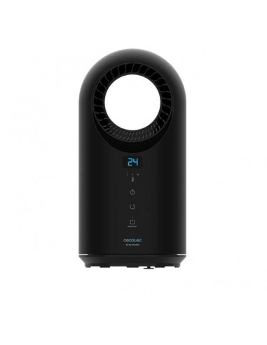 Cecotec Ready Warm 8400 Bladeless Connected Calefactor Bladeless con 1500W, WiFi, Mando a Distancia