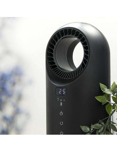 Cecotec Ready Warm 8400 Bladeless Connected Calefactor Bladeless con 1500W, WiFi, Mando a Distancia