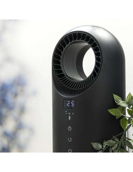 Cecotec Ready Warm 8400 Bladeless Connected Calefactor Bladeless con 1500W, WiFi, Mando a Distancia