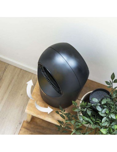 Cecotec Ready Warm 8400 Bladeless Connected Calefactor Bladeless con 1500W, WiFi, Mando a Distancia