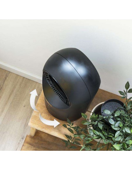 Cecotec Ready Warm 8400 Bladeless Connected Calefactor Bladeless con 1500W, WiFi, Mando a Distancia