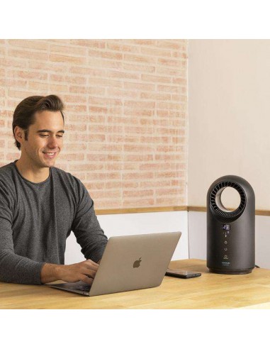 Cecotec Ready Warm 8400 Bladeless Connected Calefactor Bladeless con 1500W, WiFi, Mando a Distancia