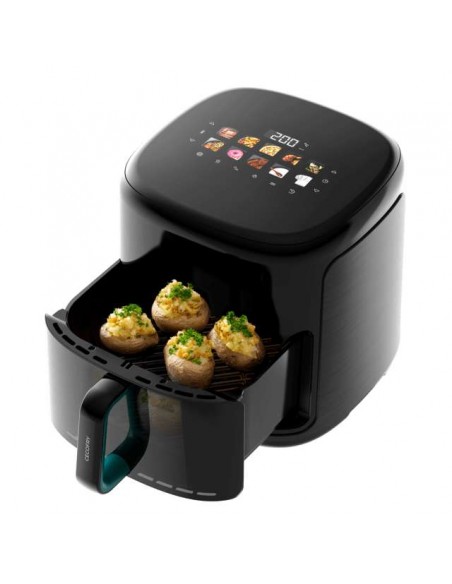 Cecotec Cecofry&Grill Smokin'Prime 8500 Freidora de Aire con Doble Resistencia 8.5L 2300W