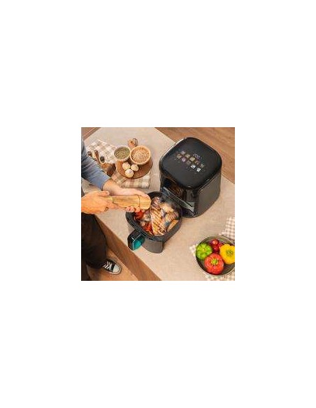 Cecotec Cecofry&Grill Smokin'Prime 8500 Freidora de Aire con Doble Resistencia 8.5L 2300W